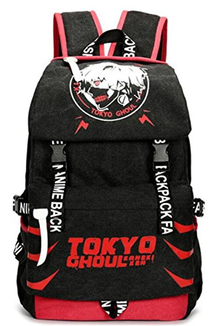 Gumstyle Tokyo Ghoul Vintage Canvas Book Bag Laptop Backpack Casual School Bag type