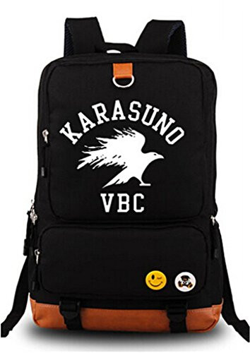 Siawasey Anime Haikyuu!! Cosplay Luminous Backpack Shoulder Bag School Bag