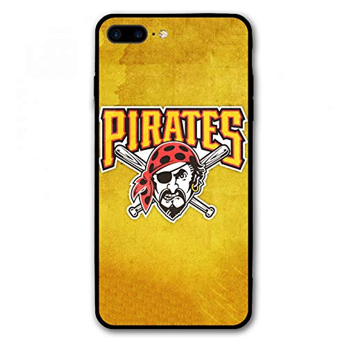 KSFNC iPhone 7 Plus Case 8 Plus Case 5.5",Baseball Team Design Cover Cases for Apple iPhone 7/8 Plus (Pirates-pi)