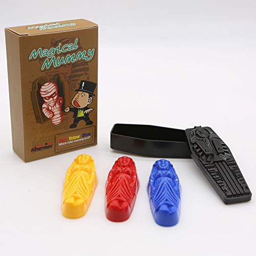 kingmagic Magical Mummy Magic Kits Close Up Magic Tricks Magic Toy Magic Prop Easy to do Magic for Beginner with Paper Instruction