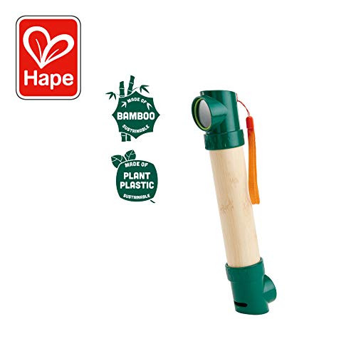Hape Hide &-Seek Periscope| Bamboo & Plant Plastic Periscope for Hide &-Seek & Spy Games for Children Ages 5 & Up