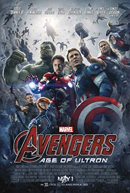 Movie Poster : The Avengers 1 (2012) 1st Poster Movie Promo 24x36 (24x36, Avengers 2)