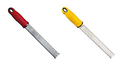 Microplane Premium Zester/Grater - Red and Yellow, Set of 2