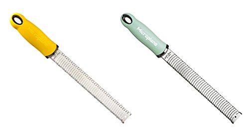 Microplane Premium Zester/Grater - Yellow and Retro Green, Set of 2