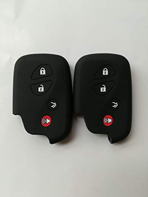 Qty(2) Black Protective key cover for Lexus GS430 GS300 IS350 IS250 LS460 GS450h GS350 ES350 LS600h IS350 IS250 LX570 RX450h RX350 HS250h HYQ14AAB 1551A-14ACX HYQ14ACX Qty(2) Black Protective key cover for Lexus GS430 GS300 IS350 IS250 LS460 GS450h GS350 ES350 LS600h IS350 IS250 LX570 RX450h RX350 HS250h HYQ14AAB 1551A-14ACX HYQ14ACX