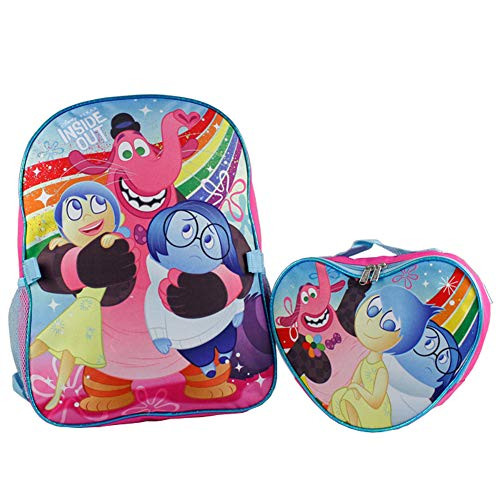 Disney Inside Out Girls 16' Large School Backpack- Bing Bong with Joy and Sadness