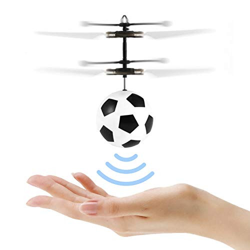 Flying Ball Toys for Kids, Mini Infrared Induction Flying Helicopter Drone with Flashing LED Lights Ball Drone with Remote Controller Games Indoor Outdoor for Boys Girls Kids Teenagers