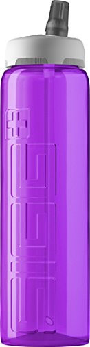 Sigg Viva Active Top Water Bottle, Purple, 0.75-Liter