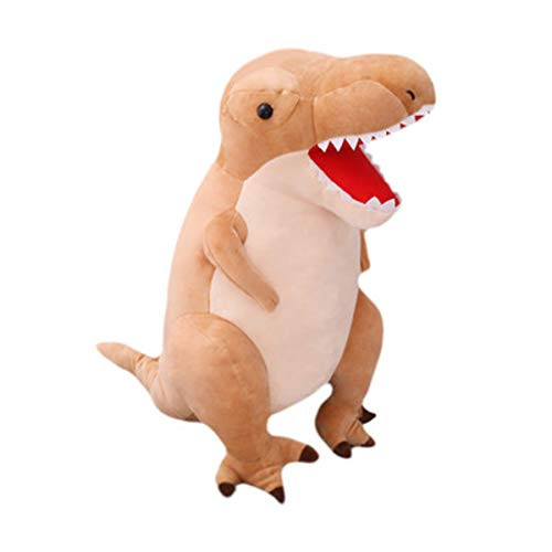 T-Rex Stuffed Animal Stretchy Tyrannosaurus Plush Doll Cuddly Stuffed Dinosaur Plush Toy Creative Gift for Kids Fluffy Companion 16"