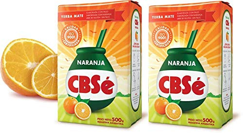 YERBA MATE CBSE ORANGE FLAVOR - SABOR NARANJA 500 GR/1.1 LB (2PACK) YERBA MATE CBSE ORANGE FLAVOR - SABOR NARANJA 500 GR/1.1 LB (2PACK)