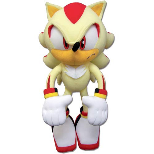 Sonic The Hedgehog Great Eastern GE-52631 Super Shadow Plush, 12"