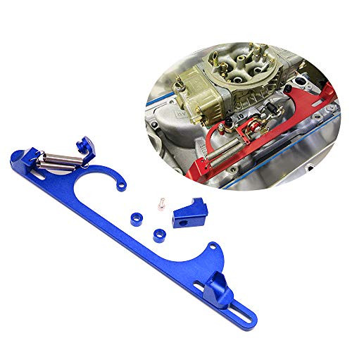 Tasan Racing Aluminum 4150 4160 Series Throttle Cable Bracket Carburetor Blue