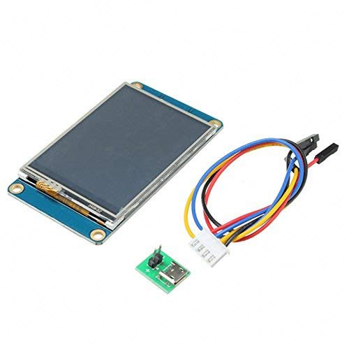 ARCELI English Version NX3224T024 2.4" TFT 320 x 240 Touch Screen UART HMI Smart LCD Module Display for Arduino TFT
