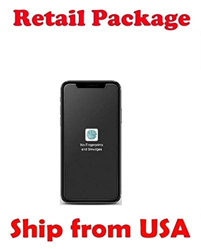 iPhone XR Anti Glare Glass Screen Protector, eTECH Collection Matte Tempered Glass Screen Protector for Apple iPhone XR 6.1" 2018  Face ID, Bubble Free, Case Friendly, Matted Finishing, Anti-Glare