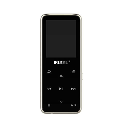 MP3 Player with Bluetooth, HiFi Lossless Sound MP3 Music Player with Headphones FM Radio Voice Recorder E-Book 2.4'' Screen, Support up to 128GB