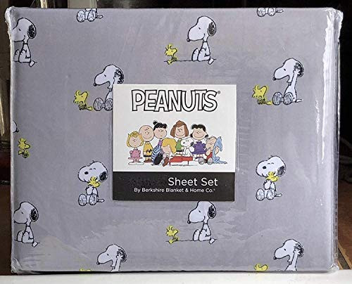 Berkshire Peanuts Snoopy Woodstock Sheet Set - Twin XL Size Sheet Set