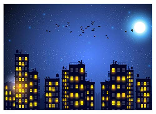 Superhero Cityscape Photography Backdrop and Studio Props 10x7 Great as Super Hero City Photo Booth Background  Birthday Party and Event DecorationsEY022