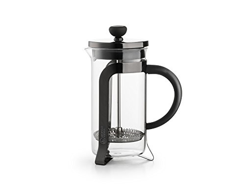 Leopold Vienna Coffee Maker Shiny Black 1,0L, 10.3 x 17.4 x 21 cm