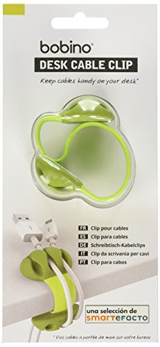 Bobino DECACLM Desk Cable Clip - Lime