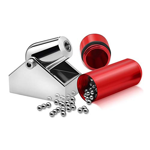 Pocket Mini Cannon -Metal Artillery Mini Cannon Miniature Cannon Model with Steel BBS