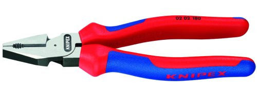 Knipex 0202180 7-1/4-Inch High Leverage Combination Pliers - Comfort Grip