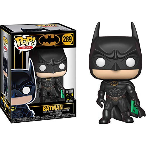 Funko Batman [Forever] Pop Heroes Vinyl Figure & 1 Compatible Graphic Protector Bundle (37254 - B)