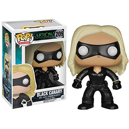 Funko Black Canary: Arrow x POP! TV Vinyl Figure & 1 POP! Compatible PET Plastic Graphical Protector Bundle [#209 / 05342 - B]
