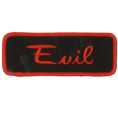 Hot Leathers Evil Patch (4" Width x 2" Height)