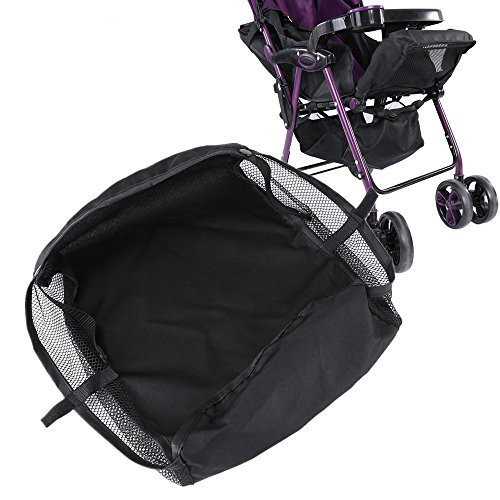 1Pc Baby Stroller Attachable Organizers Baby Stroller Pram Bottom Basket Pushchair Buggy Shopping Storage Case Organizer Bag