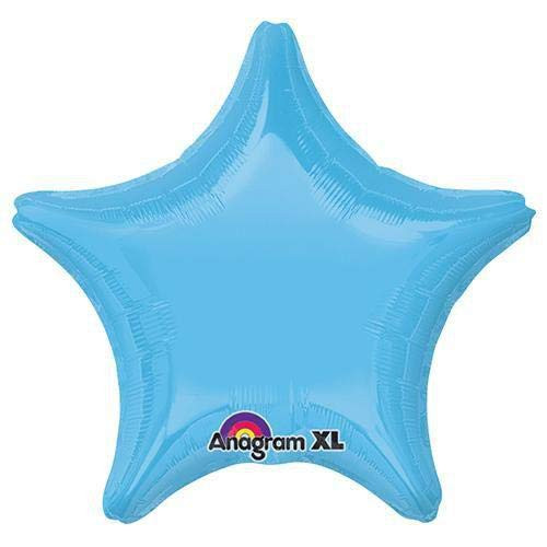 Anagram 22478 Star-Pale Blue Foil Balloon, 19" Anagram 22478 Star-Pale Blue Foil Balloon, 19"
