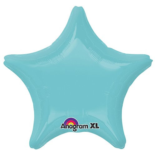 Anagram 23024 Star - Robins Egg Blue Foil Balloon 19", Anagram 23024 Star - Robins Egg Blue Foil Balloon 19",