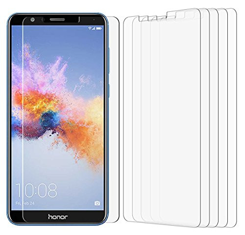 Huawei Mate SE/Huawei Honor 7X Screen Protector Film, [5 Pack] High Defintion Screen Protector for Huawei Mate SE [Not Glass]