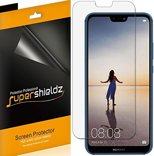 (6 Pack) Supershieldz for Huawei (P20 Lite) Screen Protector, High Definition Clear Shield (PET)