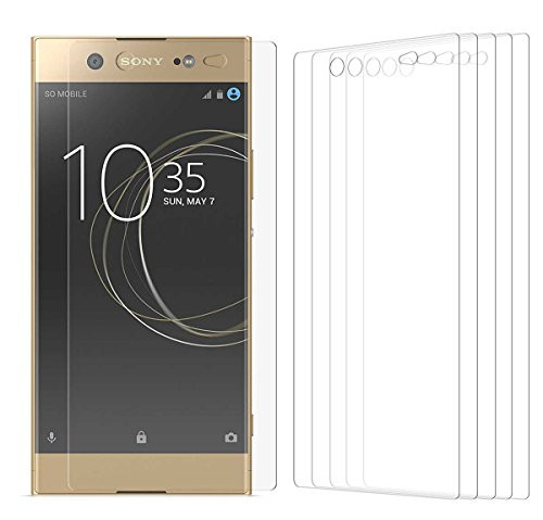 [5 Pack]Tonvizern For "Sony Xperia XA1 Ultra" Defintion Ultra Clear Screen Protector Film (HD Clear)(NOT Fit for Sony Xperia XA Ultra / Sony Xperia XA1 / Sony Xperia XA)