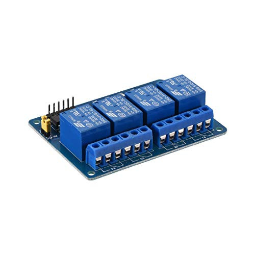 uxcell DC 5V Relay Module 4 Channel Low Lever Trigger for Arduino UNO ...