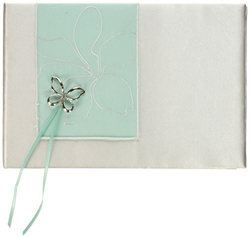 Weddingstar Guest Book-Butterfly in Blue (8471)