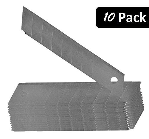1InTheOffice Replacement Snap-Off Blades 18mm,"10 Pack"