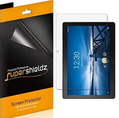 Supershieldz (3 Pack) for Lenovo Smart Tab P10 10.1 Inch Screen Protector, High Definition Clear Shield (PET)