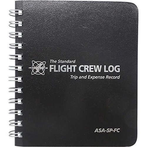 ASA Black Flight Crew Logbook