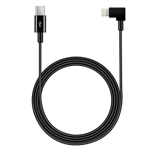 Anbee 3.28 ft Smartphone Cable OTG Cord [iOS to Type-C Connector] for DJI Osmo Pocket Handheld Gimbal Camera, Perfect Length for Selfie Stick & Extension Pole