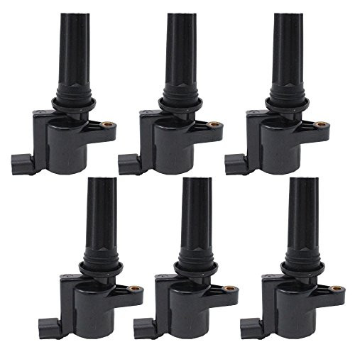 Pack of 6 Ignition Coils for 2000-2005 Lincoln LS 2000-2002 Jaguar S-Type V6 3.0L DG517 DG528 C1346