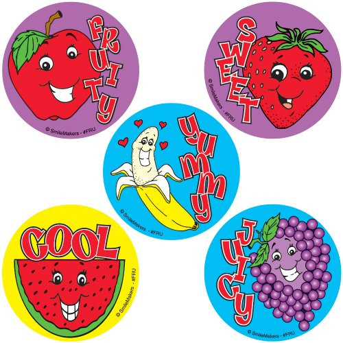 Fruity Scratch 'N Sniff Stickers 75-pak