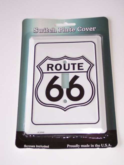 ROUTE 66 LIGHT SWITCH PLATE COVER MAN CAVE GARAGE NEW L820 
