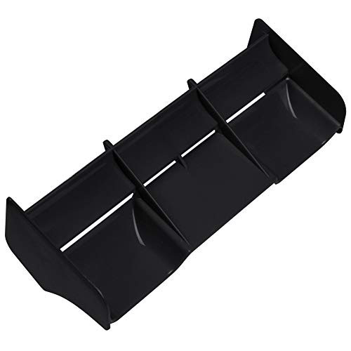 Hobbypark RC Car 1:8 1:10 Off Road Buggy Wing Body Spoiler High Down Force (Black, 1/8 Scale)