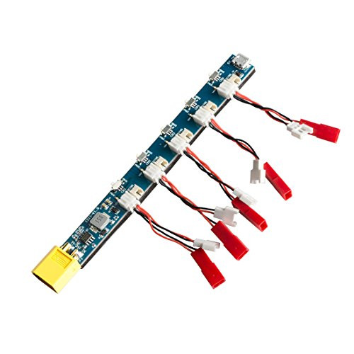 Wolfwhoop 1S LiPo Battery Charger with Micro JST 1.25 and JST-PH 2.0 for Tiny Whoop mCX mCPX Wolfwhoop 1S LiPo Battery Charger with Micro JST 1.25 and JST-PH 2.0 for Tiny Whoop mCX mCPX