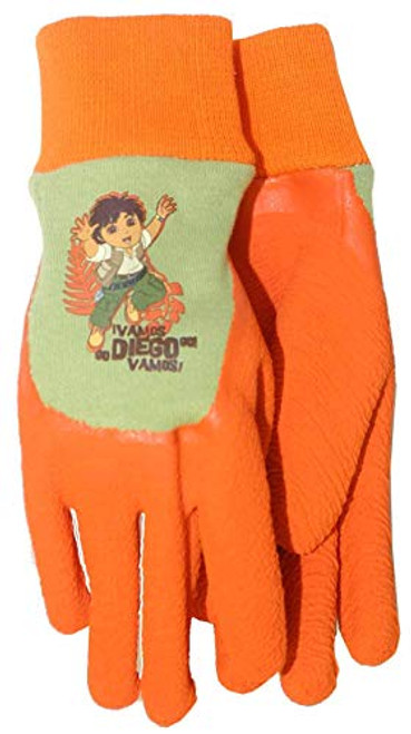 Midwest Glove DO100T Orange Diego Gripping Glove 1 Pair