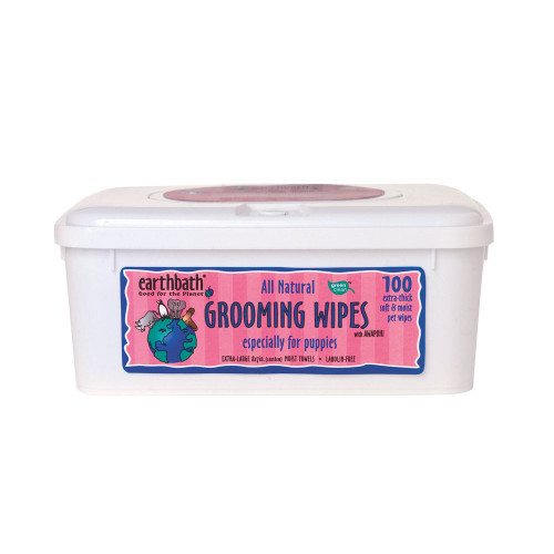 Earthbath 100 Count All Natural Puppy Grooming Wipes (2 Pack)