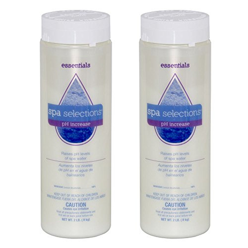 Spa Selections 51026A-02 pH Increaser for Spas and Hot Tubs (2 Pack), 2 lb