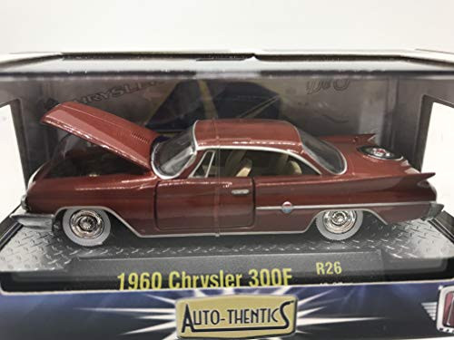 M2 Machines Auto-Thentics 1960 Chrysler 300F 1:64 Scale R26 13-07 Red Details Like NO Other!