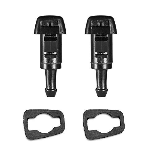 Front Windshield Washer Nozzles kit Replaces 5116079AA, 4805742AB fits for Chrysler, Dodge, Jeep, Ram Spray Jet Kit 2 PCS Front Windshield Washer Nozzles kit Replaces 5116079AA, 4805742AB fits for Chrysler, Dodge, Jeep, Ram Spray Jet Kit 2 PCS